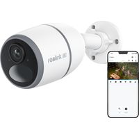 Reolink 4K 8MP Akku 4G LTE Überwachungskamera mit Personen-/Fahrzeug-/Tiererkennung, Nachtsicht, 2-Wege-Audio,
IP65
