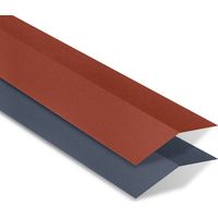 Yousteel – Faîtière double pour tôle tuile – Acier 0.50 mm – Longueur 1000 mm – Revêtement mat texturé 35 µm – Compatible TUILE R