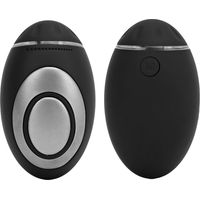 Appareil d'aide au sommeil ABS, instrument de sommeil intelligent, rechargeable par USB, dispositif de soulagement de la pression pour la maison, l'hôtel ou le bureau, noir
