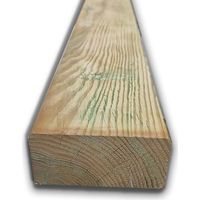 Listello in legno di pino impregnato 4,5x9 cm, lunghezza 300 cm
