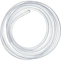 Tuyau PVC Souple Transparent 2 Mètres, 16 × 20mm Tube Flexible de Pression