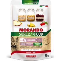 CIBO GATTO MORANDO S/FOOD STERIL.85 G MANZO Q.TA 24