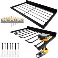 Lntyq Support Mural pour Outils Electriques, Porte Outils Mural, Support D'outils Electriques, Organiseur D'outils Electriques, Support Mural pour Perceuse de Garage, Rangement Outils Mural