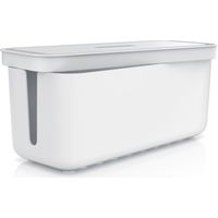 BEARWARE Kabelbox mit Gummifüßen Kabelmanagement / Kabelordner / Ladebox