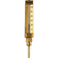 Industrielles Thermometer PM gerade 63mm -30 + 50°