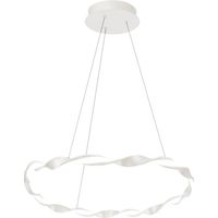Plafoniera a led bianca Sand 22W