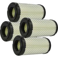 vhbw 4x Filtre à air compatible avec Kubota B B 7100HST-E, B B 7100, B B 7100HST-DT, B B 7000 pelleteuse - Filtre moteur extérieur