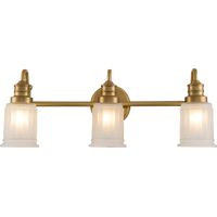 Elstead Quoizel Swell Lampada da parete in ottone spazzolato, IP44