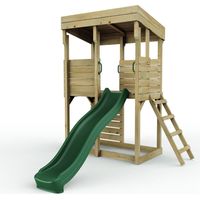 XL Lookout Tower Playhouse with Slide