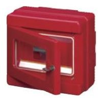 Feueralarmgehäuse elettrocanali ec64008 IP65 8 Module