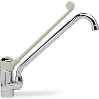 MISCELATORE LAVELLO CON LEVA CLINICA Misura: Cromo