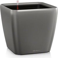 LECHUZA QUADRO Premium LS 21 Komplettset anthrazit metallic