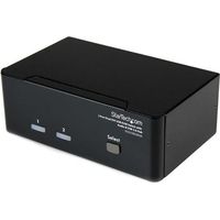 StarTech.com Switch KVM Dual DVI USB 2 porte con audio e hub USB 2.0