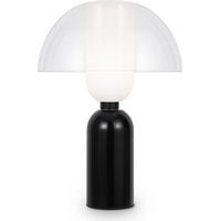 Maytoni Memory Lampada da tavolo moderna nera 1xE14 paralume in vetro