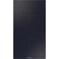 Rosieres – Plaque vitrocéramique 2 foyers 2900W – Largeur 28cm – Encastrement 26.8x49cm – Pour cuisson précise et rapide