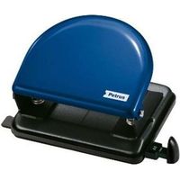 Petrus 52 Perforatrice manuelle bleue bureau 20 feuilles