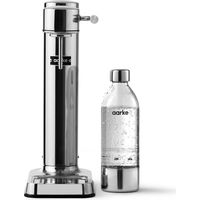 Aarke Carbonator 3 Gasatore d’acqua e Bottiglia, Finitura Acciaio