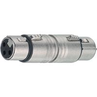 Adaptador XLR Hembra A XLR Hembra NA3FF NEUTRIK