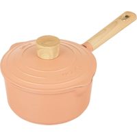 KASANOVA Casseruola Antiaderente vari colori Pot Art con Coperchio Innovativo, casseruola induzione, Ottimale per Stufati e Cotture Lente (Rosa, 18 Cm)