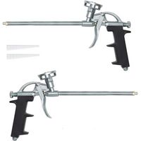 QORVA-Pistolet à mousse PU pour l'étanchéité et l'isolation thermique, distributeur de mousse pour le remplissage et l'étanchéité des interstices des fenêtres.