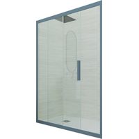 Porta doccia Blu Navy scorrevole cm nicchia vetro Deco