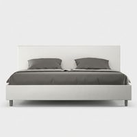 Modernes King-Size-Bett mit Stauraum 180x200 Adele K - Weiß