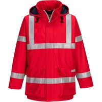 Veste De Pluie Fr Anti-statique Bizflame Couleur : Rouge Taille L - Portwest
