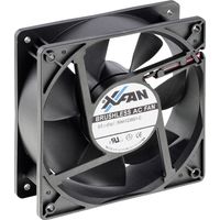 X-Fan RAH1238S1-C Axiallüfter 230 V/AC 180 m³/h (L x B x H) 120 x 120 x 38 mm