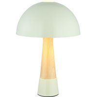 Globo - lámpara de mesa - PAULIN - verde - metal - Ø 25cm - E27 -