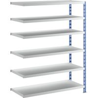 eurokraft basic, Rayonnage emboîtable extra-large, bleu/gris,