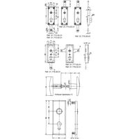 Cerradura de garaje wss 16520000010 mecanismo superior alta seguridad