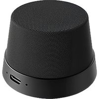 Enceinte Bluetooth portable, mini enceinte Bluetooth magnétique, support magnétique pour téléphone d'extérieur (noir élégant)