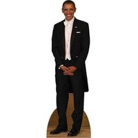 Figurine en carton président Obama 188 cm