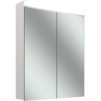 Armario con espejo LOW plus 15 LED, 2 puertas 30/30cm,