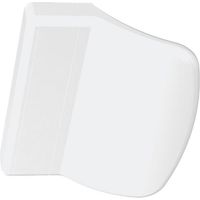 Kintech – Poignée de fenêtre pvc à vissage direct invisible – Finition blanche RAL9016 – Compatible profilés PVC – Design épuré et moderne