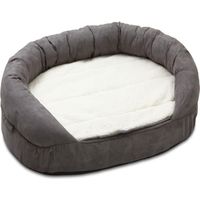 Letto viscolastico K&F, letto per cani ovale 100 x 65 x 24 cm