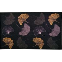Tapis antidérapant en velours imprimé GINKGO