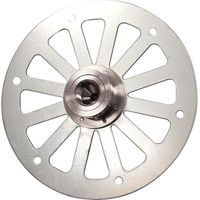 Applique robinet de jardin sous enduit APLIC'ENDUIT PER à sertir Ø12 - Nickel - ANQUIER