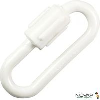 Maglia rapida Novap 1782112 8 mm bianco pratica