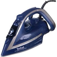 Tefal Ultragliss Anti-Calc Plus FV6830 Dampfbügeleisen blau silber