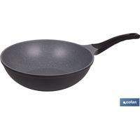 Wok induction en aluminium forgé Ø30 cm Anzio