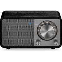 SANGEAN WR-7 PLUS ROBLE DE MEDIANOCHE / RADIO CON MUEBLE DE MADERA FM / BLUETOOTH / AUX