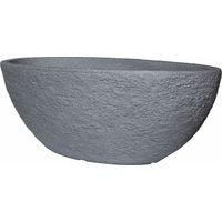Schale Stone 70 cm betonfarbe