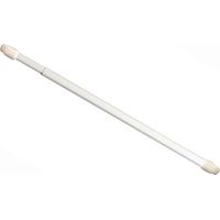 FPLUS portavis.ex.bl.80-120(2)1619.6 , Porta visillos extensible con alcayatas
Color blanco
2 piezas
Diámetro x longitud: oval x 80/120 cm.
Ideal para el montaje de cortinas. Artic