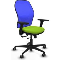Silla de oficina piqueras y crespo Jorquera negro reposabrazos 3D
