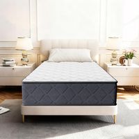 Dewinner – Matelas 90x190 cm mousse à mémoire de forme 25 cm – Confort moelleux – Soutien équilibré – Respirant et anti-acariens