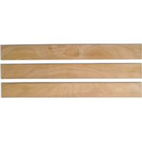 Scm Créations – Lot de 3 lattes 730mm – Largeur 53mm – Épaisseur 8mm – Bois hêtre durable – 7 plis pour soutien matelas – Remplacement sommier clic-clac