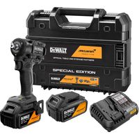 Dewalt – Clé à chocs sans fil 18V – Couple max 610Nm – 2 batteries 5Ah – Moteur Brushless pour vissage rapide – Chargeur rapide inclus