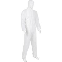 medical care & serve 1005176 Overall di protezione monouso EXTRAGROT XXL Taglia: XXL Bianco