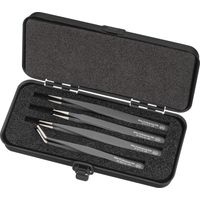 Wiha Set di pinzette SMD Professional ESD Assortito, 5 pz. con casella (32349)